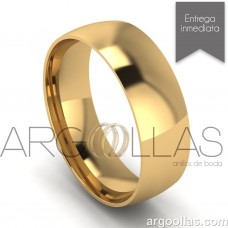 Argolla Confort Ligera  Oro 14K  6mm (Oro Amarillo, Oro Blanco y Oro Rosa) MOD: 630-6A